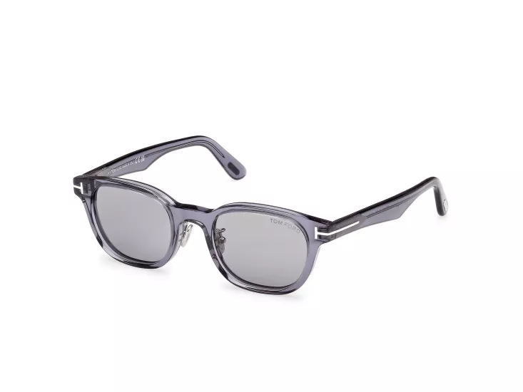 Tom Ford (FT1231-D 90A) 49 | Unisex Gri Güneş Gözlüğü